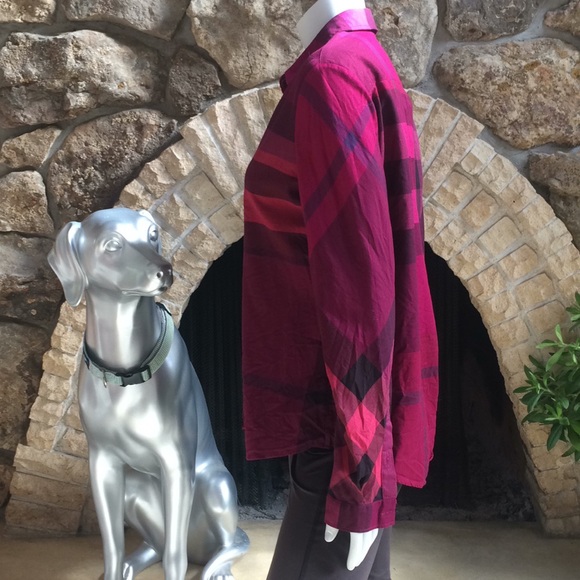 Burberry Brit Plaid Button Down Shirt - Picture 3 of 8